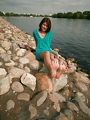 Gorgeous, natural and Naughty amateur teen girls are playing with their feet for you only, click here!